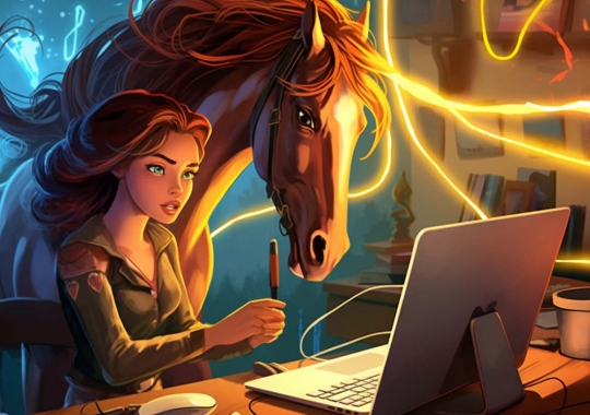 Technology Empowers Digital Art