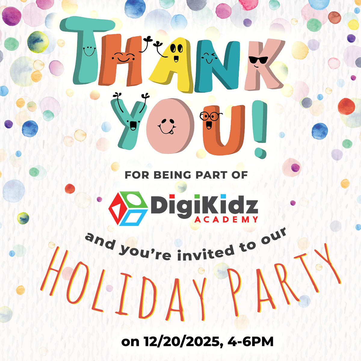 Students and Families Only: Holiday Party