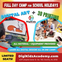 DigiKidz Academy Digital Design + 3D Printing Camp